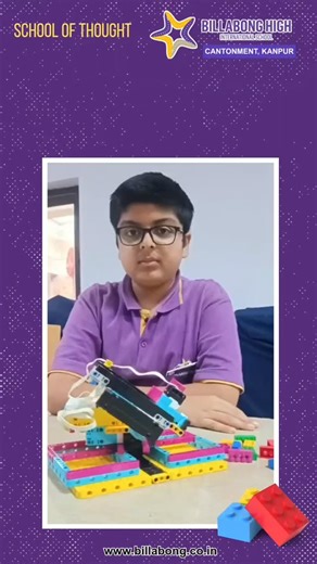 Billabong High Int. School on Instagram: "Our talented student Keshav Gupta (Grade 7) has built a Colour Sorter Robot using LEGO! This smart robot can automatically detect and sort bricks based on their colour... a fantastic example of how creativity and technology come together. Such robots aren’t just fun projects... they have real-world industrial applications too! Colour sorting robots are widely used in: ✅ Food Industry - Sorting fruits, vegetables, and grains by quality and ripeness. ✅ Rec