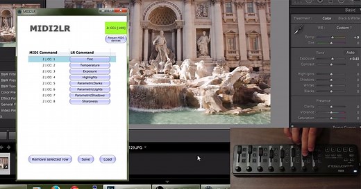 MIDI2LR: An Open Source App That Lets You Use Any MIDI Controller in Lightroom