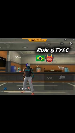 Brazilian run style 🇧🇷 | freestyle run | 500 views tutorial