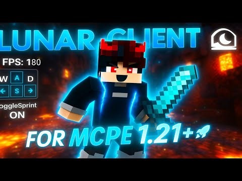 Lunar Client for MCPE 1.21+