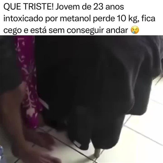 Com dez quilos a menos, ainda debilitado fisicamente e completamente cego, Leonardo se recupera em casa após ficar 33 dias internado, depois de ingerir bebida alcoólica adulterada numa balada. O que ele não sabia que tinha sido intoxicado com metanol. No dia 26 de setembro, uma sexta feira, ele foi levado para a UPA. O prontuário mostra que os médicos suspeitaram de intoxicação por metanol porque Leonardo estava com a visão turva, ataxia, que é a dificuldade para manter o equilíbrio, n