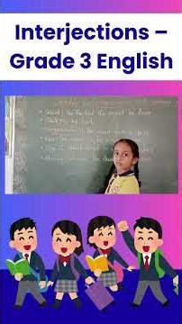 Interjections Explained | Grade 3 English | ARKA School Hanamkonda