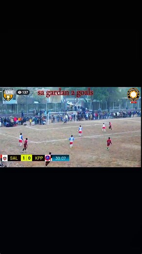 Football Unity in Zafarwal: Sa Gardan Scores 2 Goals