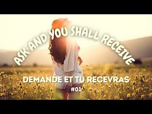 Demande et tu recevras / Ask and you shall receive 💕 je te partage une petite anecdote 😉