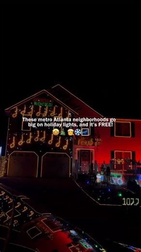 Light up the holidays without spending a dime! 🎄🚗💫 Here are three of the best free residential light displays across metro Atlanta that are absolutely worth the drive! 🌌🎅 Portwood Family Christmas lights 🗓️Nightly through December 31 ⏰6-9:30 p.m. (Mon-Thur); 6-11 p.m. (Fr-Sat); 6-10 p.m. (Sun); 📍20 Valley Dr Hrockin Hranicky Christmas Lights 🗓️Nightly through January 1 ⏰6-10 p.m. (Sun-Thur); 6-11 p.m. (Fri-Sat); 📍3848 Rivers Run Trace NW Felix Family Christmas Lights 🗓️Nightly through 