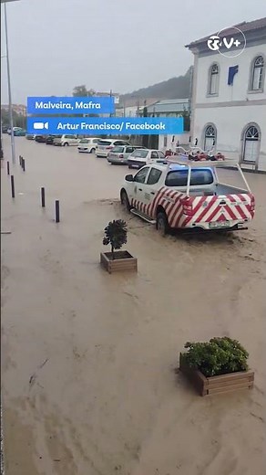 Chuvas fortes na região de Lisboa causam inundações