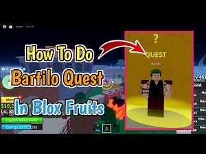 How To Complete Bartilo Quest In Blox Fruits (2025) | How To Complete Colosseum Quest