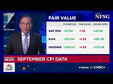 Inflation rate hit 3.0% in September, lower than expected, long-awaited CPI report shows
