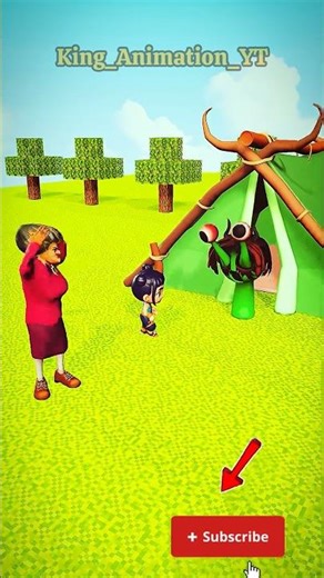 Scary teacher and Nick help me Ma ma ghost #scaryteacher3d #funny #animation