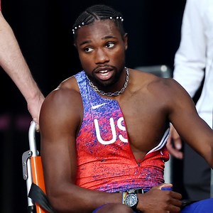 2024 Olympics: Runner Noah Lyles Exits Race in Wheelchair After Winning Bronze With COVID Diagnosis