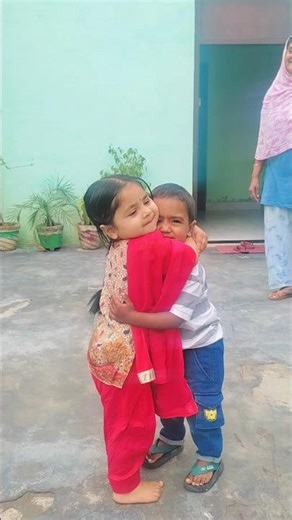 cute brother & sister 😘#brothersister love 💞 #punjabifashion #punjabisuit collection #summerfashion