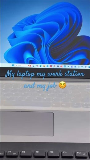 My Laptop, My work station and My Job