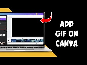 How to Add GIF on Canva