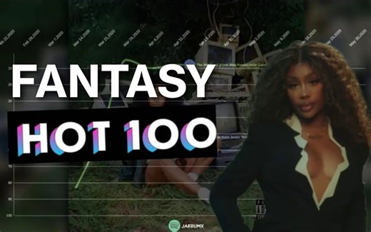 【莎女王SOS】SZA - Billboard Hot 100 理想化走势 (2013-2024)