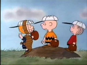 Charlie Brown - "Baseball" (La niñita colorina)