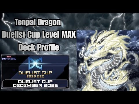 BEST DECK IN MASTER DUEL??? - Tenpai Dragon December 2025 Duelist Level Max Deck Profile #masterduel