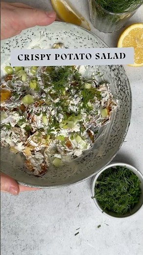 Recept: Crispy Potato Salad