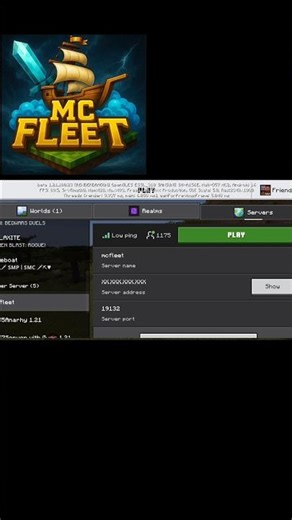 how to join fleet SMP mc fleet server how to join | mc fleet | mc fleet serverI Mc fleet ip #mcfleet