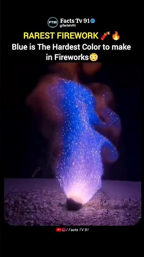 Why Blue Fireworks Are So Hard To Make 🔵🔥
