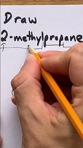 Draw 2-methylpropane