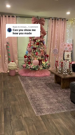 Fluffy Layered Skirts for Festive Decor