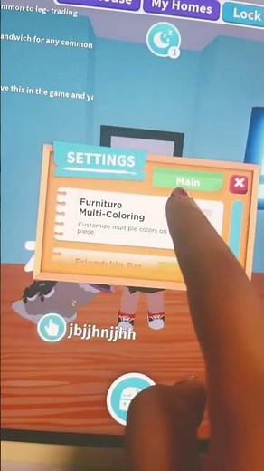 How to multicolor furniture in adopt me ￼