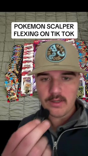 Pokemon Scalper Showcases Collection on TikTok