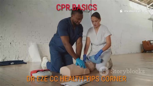 Eze Chukwuka Chukwudike on Instagram: "CPR BASICS #cpr​ #choking​ ​ #DrEzeCChealthTipsCorner​ #healthtips​ #everyday​ #healthadvice​ #commonmedicalconditions​ #preventivehealth​ #healthylifestyle​ #commonmyths​ #DrEzeHealthCorner​ #stayhealthy​ #wellness​ #practicalhealthadvice​ #simplehealthtips"