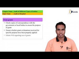 Audit of Hospital - Audit of Different Entity - Auditing and Assurance
