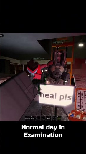 Heal pls examination #roblox #examination
