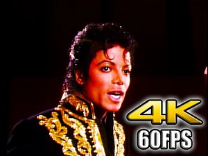 Michael Jackson 'WE ARE THE WORLD' Music Video - 4K 60FPS REMASTER