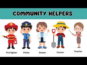 Community Helpers Vocabulary / English Vocabulary / Community Helpers for Kids /