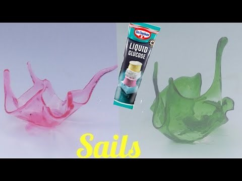 Sugar Sail Tutorial | No Thermometer | Glucose Syrup | Glass Sail | Microwave