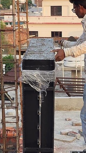 How to fill a window sill with concrete