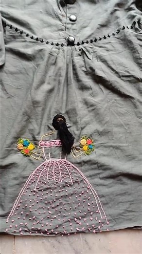 Amazing, Beautiful HandEmbroidery Doll Design/Girl and Hair Embroidery for Beginners/