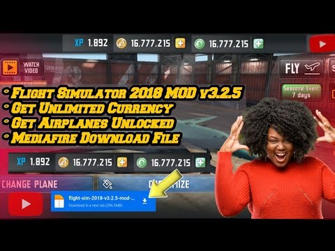 Flight Simulator 2018 MOD v3.2.5 | Get Unlimited Currency | Unlock All Airplanes Free