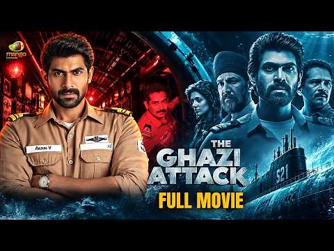 Ghazi Movie 4K | Latest Kannada Movie | Rana Daggubati | Taapsee | The Ghazi Attack | Mango Kannada