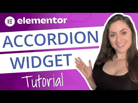How to Use the Accordion Widget in Elementor (Easy, Step-by-Step Tutorial)