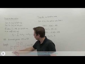 [RévisionsBac.com] - Produit de deux matrices