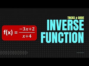 INVERSE FUNCTION (Tricks & Guide)