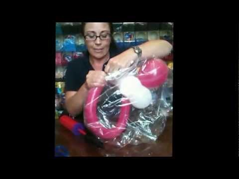 How to Make a Balloon Pacifier Inside a Deco Bubble Balloon