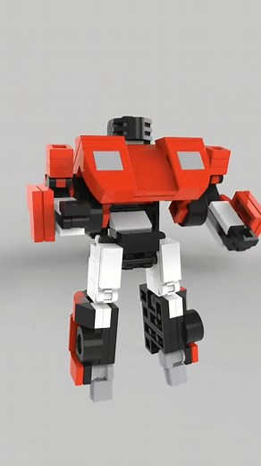 Lego Transformers Robot Car: Building Tutorial