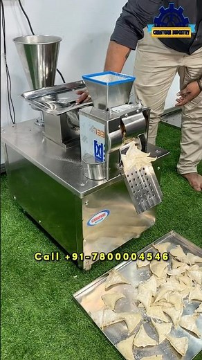 Automatic Samosa Machine | How To Make Samosa | Samosa Making Business Ideas #automatic #samosa #yt