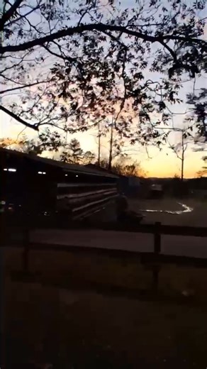 Gets Dark Fast here in the cove | Cades Cove Riding Stables (The National Park's stables in Cades Cove)