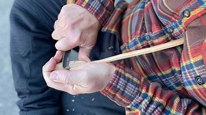 How to make and fit a carving knife handle