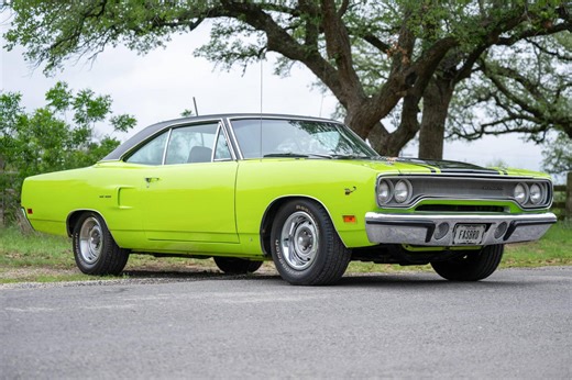 1970 Plymouth Road Runner Coupe 440 6 - 4-Speed Manual, Numbers-Matching 440-Cubic-Inch V8, Limelight