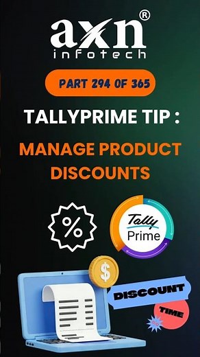Manage Product Discounts in TallyPrime 💸 | Day 294 of 365 Days Tally Tips