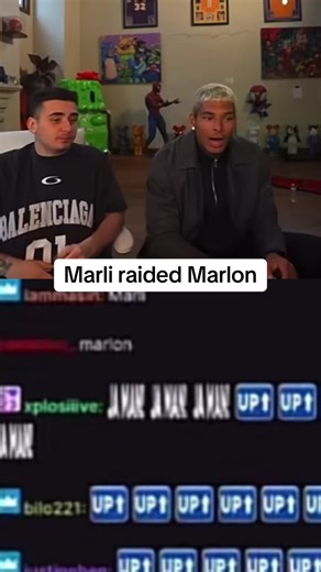✨@marli raided @Marlon x @Lacy✨ #fyp #viral #twitchclips #marli #marlon