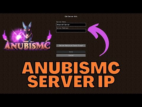 Minecraft AnubisMC Server IP Address