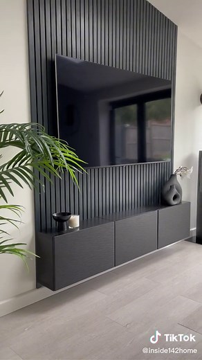 DIY Feature Wall Design: Ikea Slat Wall Panel Project